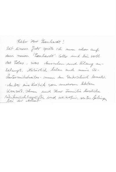 Ein zufriedener Cellospieler