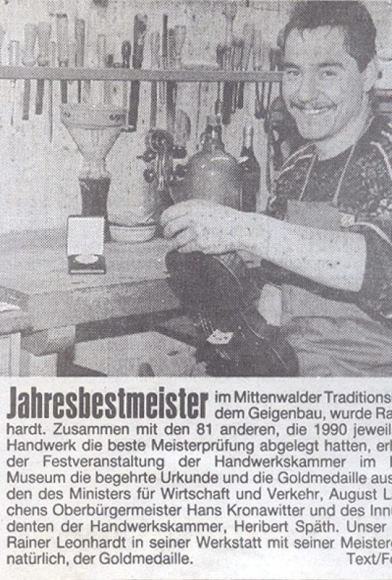 Münchner Merkur - Jahresbestmeister